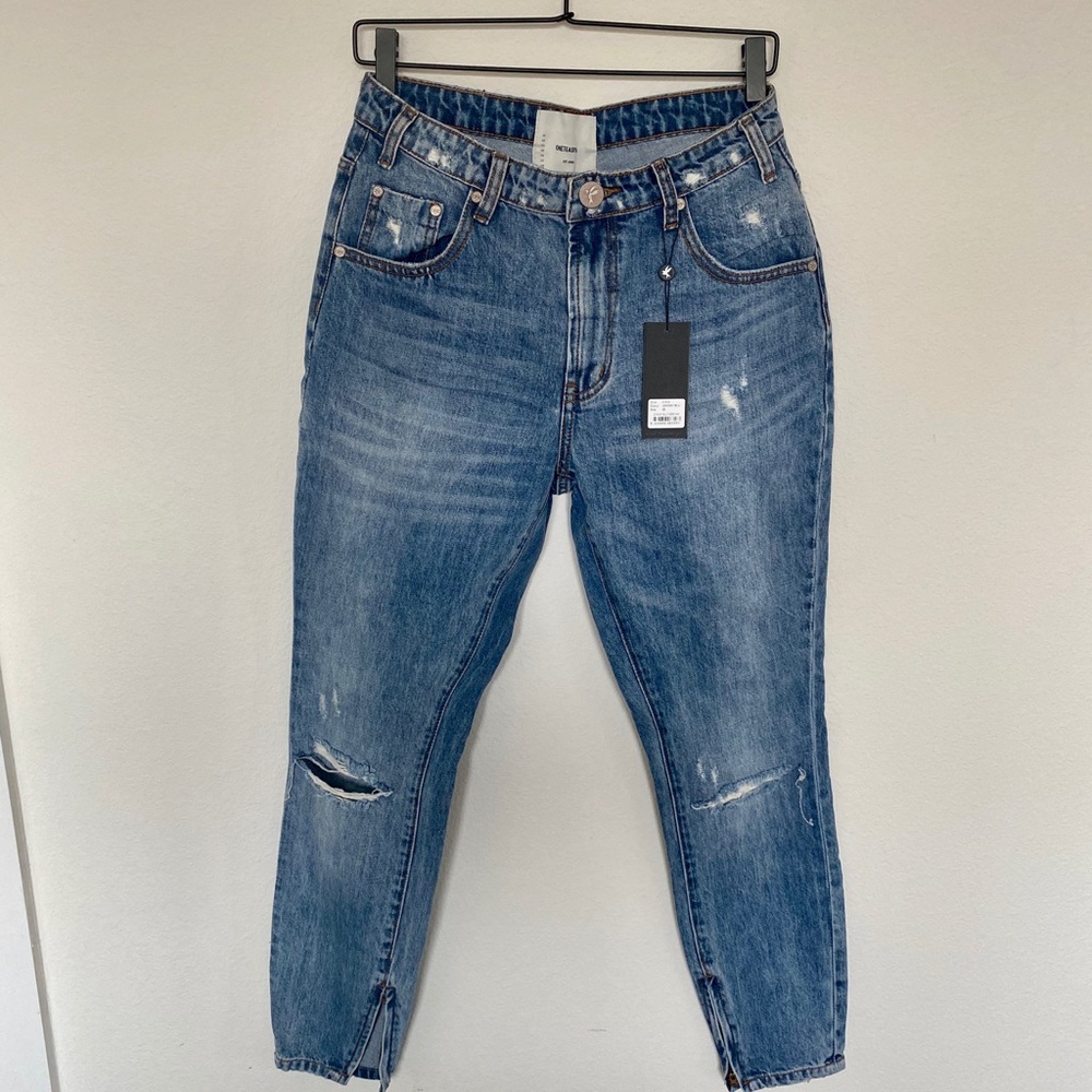NWT One Teaspoon Freebirds High Waist Skinny Jean - Picture 5 of 12